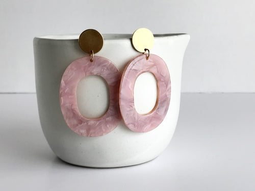 Coco earrings - rose