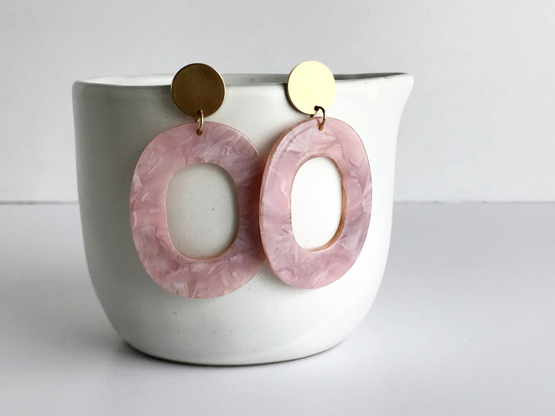 Coco earrings - rose