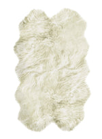 Natural Sheepskin Area Rug