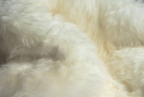 Natural Sheepskin Area Rug
