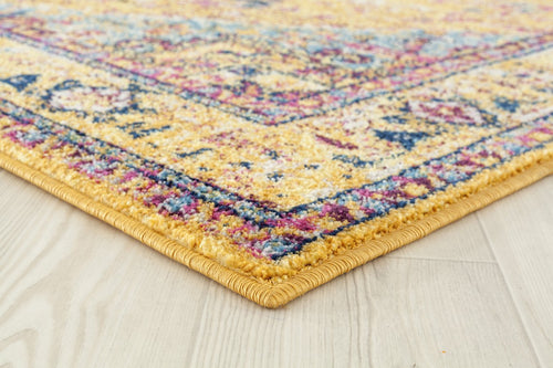 Burnt Orange Olefin Frieze Rug