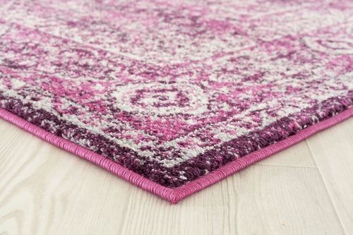 Magenta Olefin Frieze Rug