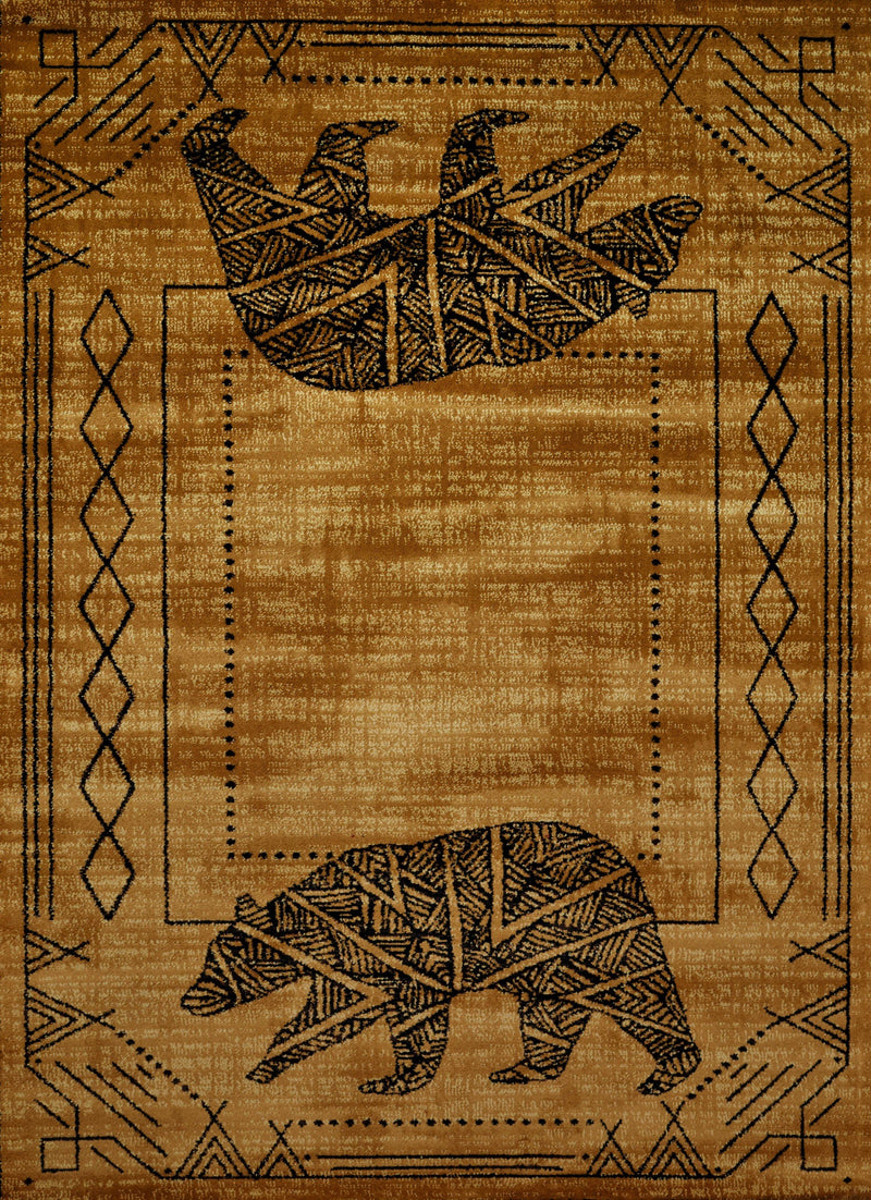 Black Bear Rug