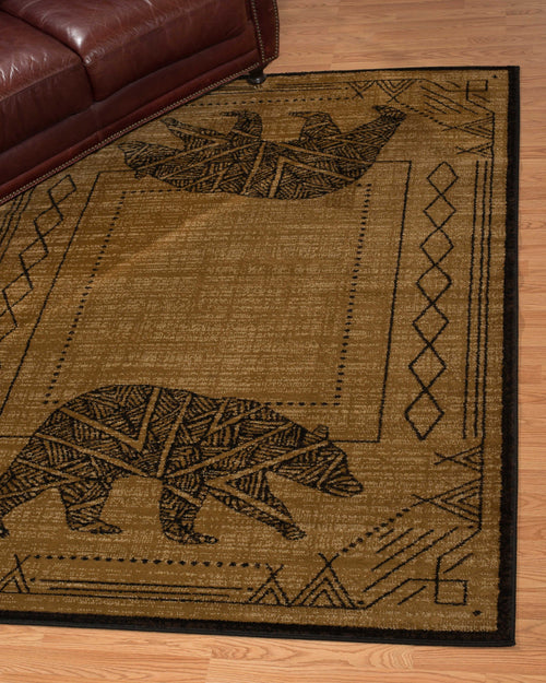 Black Bear Rug