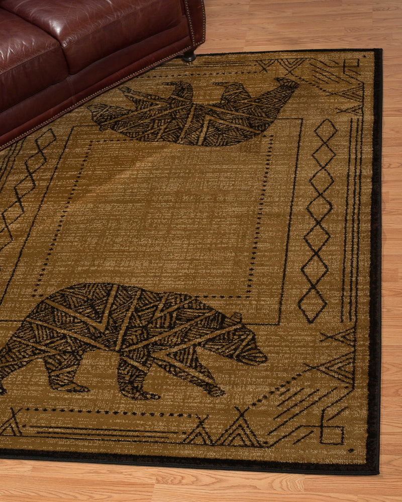 Black Bear Rug