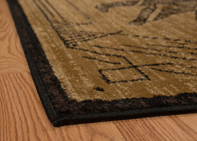 Black Bear Rug