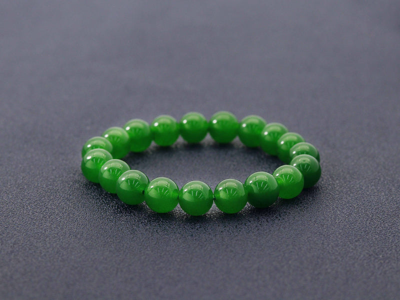 Green Jade Gemstone Bracelet