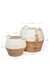 Agora Jar Baskets (Set of 2)