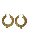Aztec Hoop Earrings