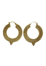 Aztec Hoop Earrings