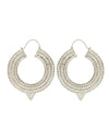 Aztec Hoop Earrings