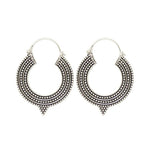 Aztec Hoop Earrings