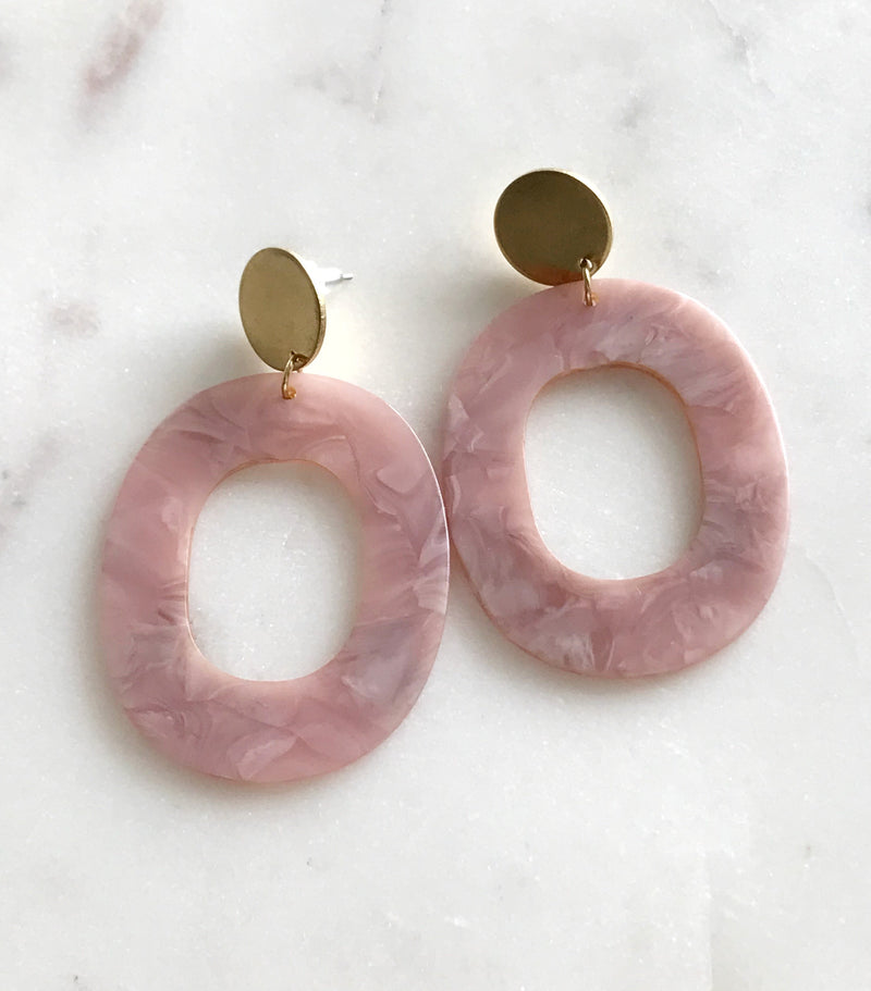 Coco earrings - rose