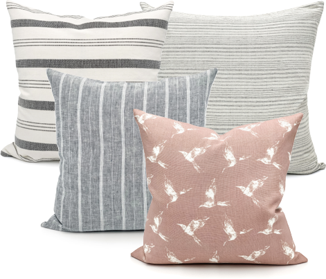 Pink Skies Pillow Cover