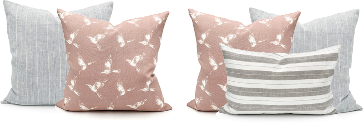 Pink Skies Pillow Cover