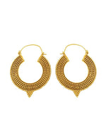 Aztec Hoop Earrings