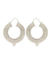 Aztec Hoop Earrings