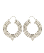 Aztec Hoop Earrings