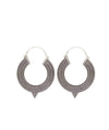 Aztec Hoop Earrings