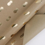 Pineapple Kraft Wrapping Paper