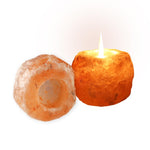 Himalayan Rock Salt Candle Holders
