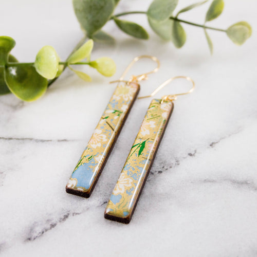 Japanese Floral Earrings