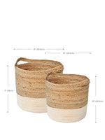 Colorblock Baskets (Set of 2)