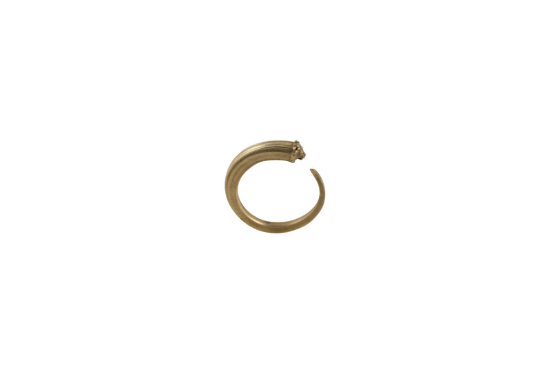 Antique-Style Lion Head Ring