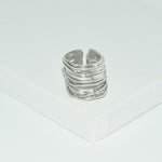 Brushed Ribbon Ring