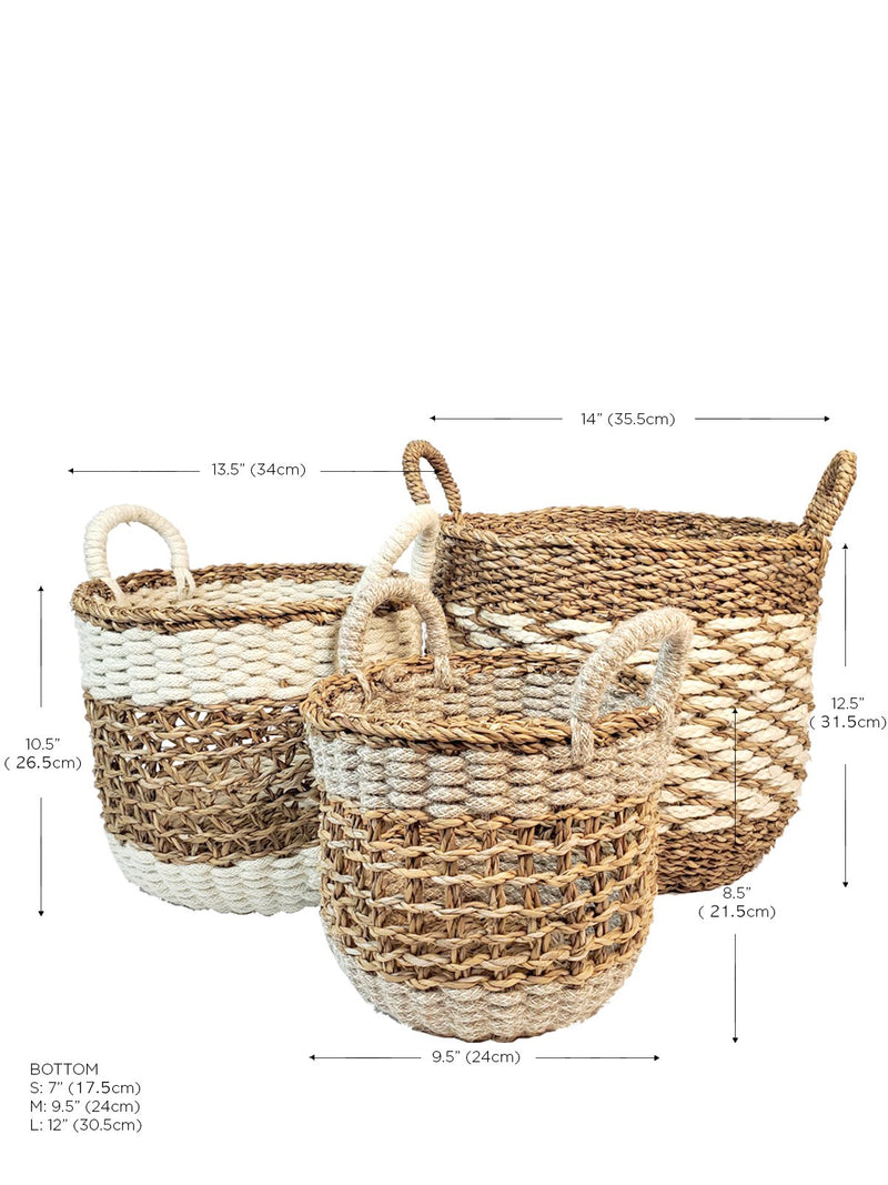 Ula Mesh Baskets (Set of 3)