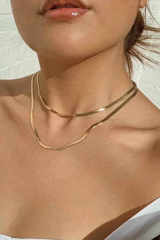 Dainty Snake Necklace