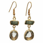 Samara Green Amethyst + Tourmaline Earrings