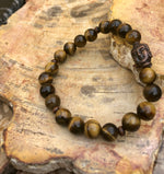 Golden Tiger Eye Buddha Bracelet