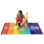 Yoga Chakra Blanket