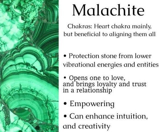 Malachite & Picture Jasper Stretch Bracelet