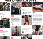 Red Floral Yoga Pants