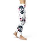 Skulls & Roses Yoga Pants