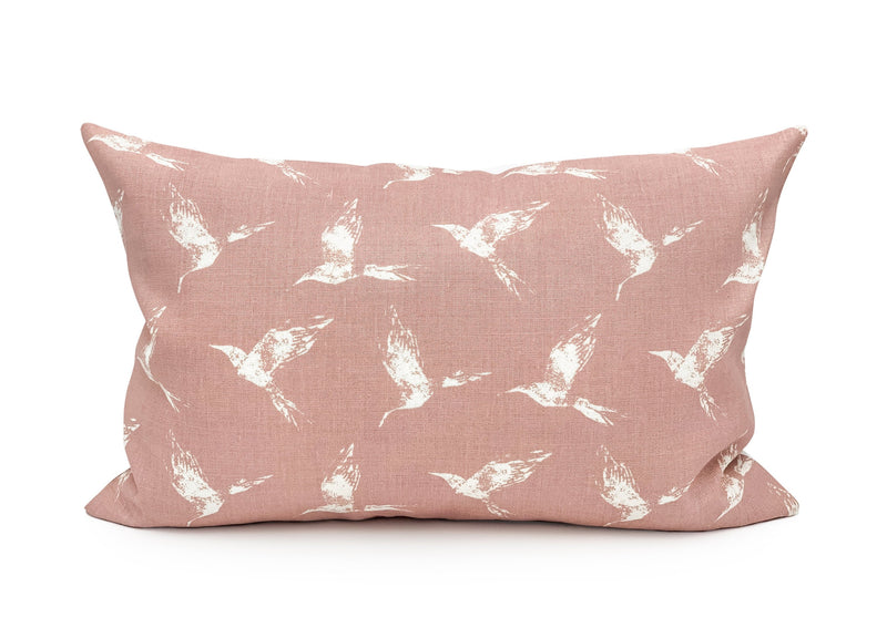 Pink Skies Lumbar Pillow Cover