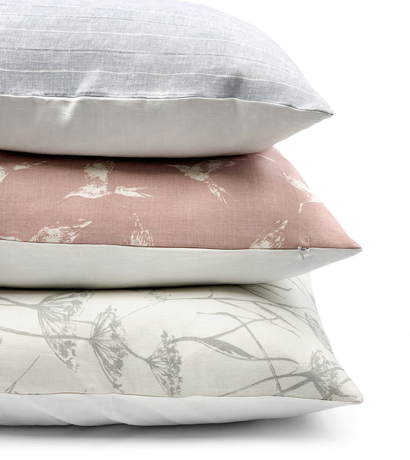 Pink Skies Lumbar Pillow Cover