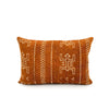 Rust Tribal Print Pillow Cover