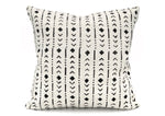 Essential Geometric Pillow Cover in Black & White
