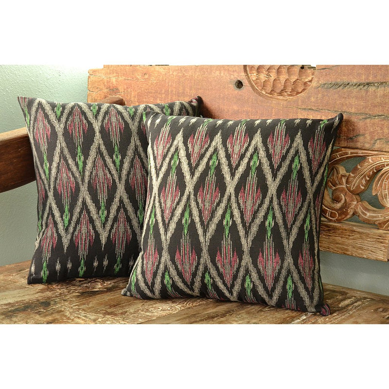 Tribal Ikat Pillow Cover