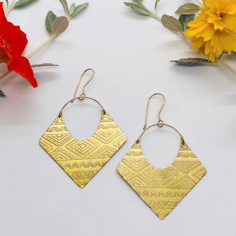 Aztec Earrings