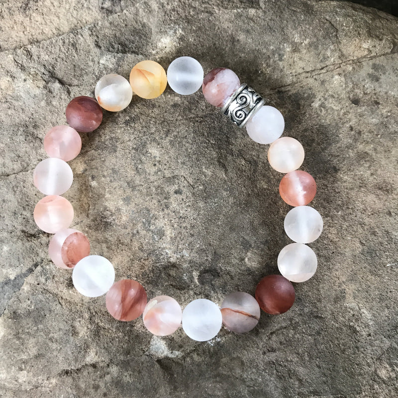 Blood Quartz Bracelet - Matte