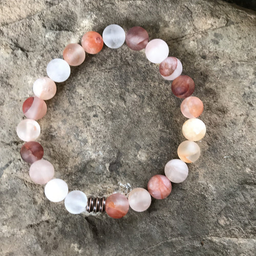 Blood Quartz Bracelet - Matte