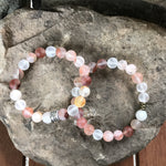 Blood Quartz Bracelet - Matte