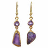 Ameena Amethyst Earrings