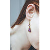Ameena Amethyst Earrings