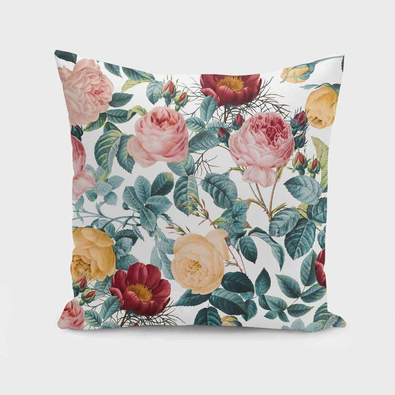 Vintage Garden Pillow Cover